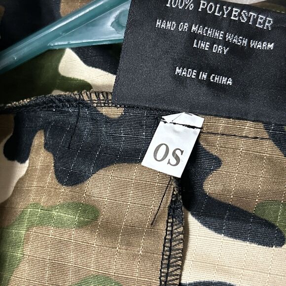 Under Wraps SEAL TEAM Adult Costume Military Army Soldier Jumpsuit Vest Camo OS - Picture 4 of 9